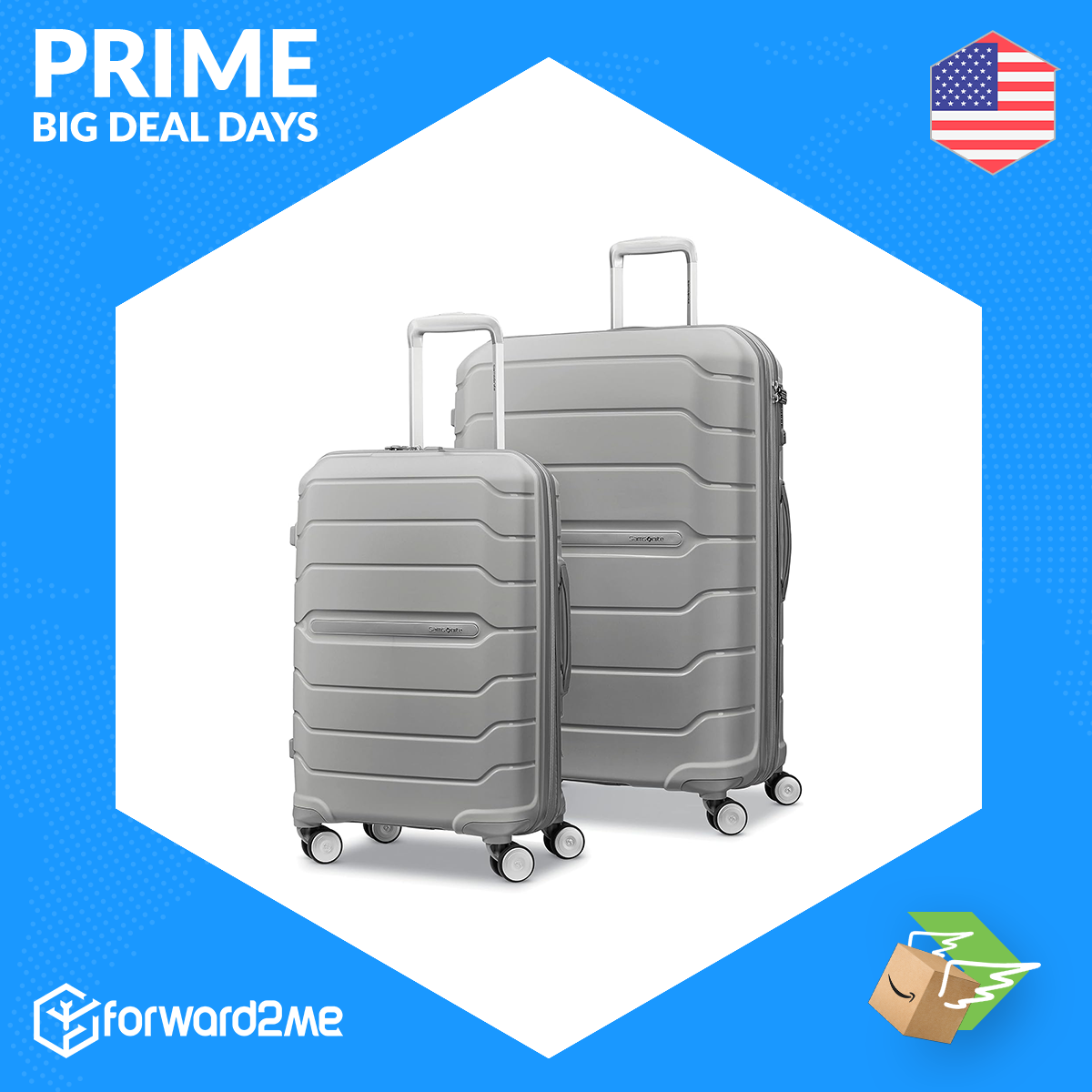 Amazon Big Deal Days Luggage Promo